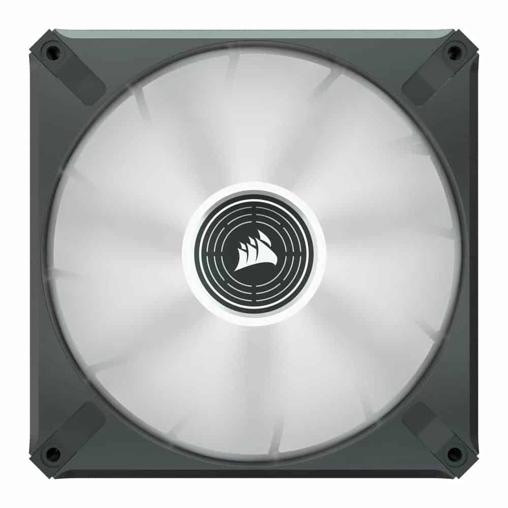 Corsair ML140 LED ELITE 140mm Mag-Lev White LED Black